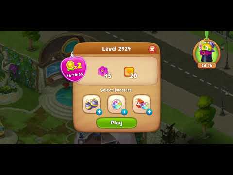 Gardenscapes Level 2924