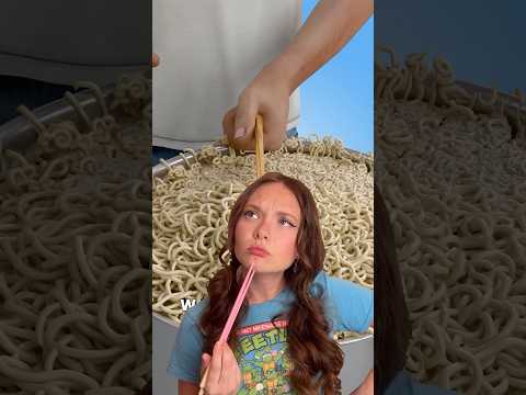 NOODLE EXPERIMENT🍜😱😱😱