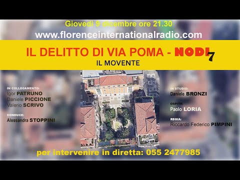 Il DELITTO DI VIA POMA - NODI 7 - IL MOVENTE