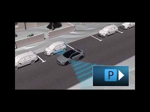 How to activate park assist mercedes A class