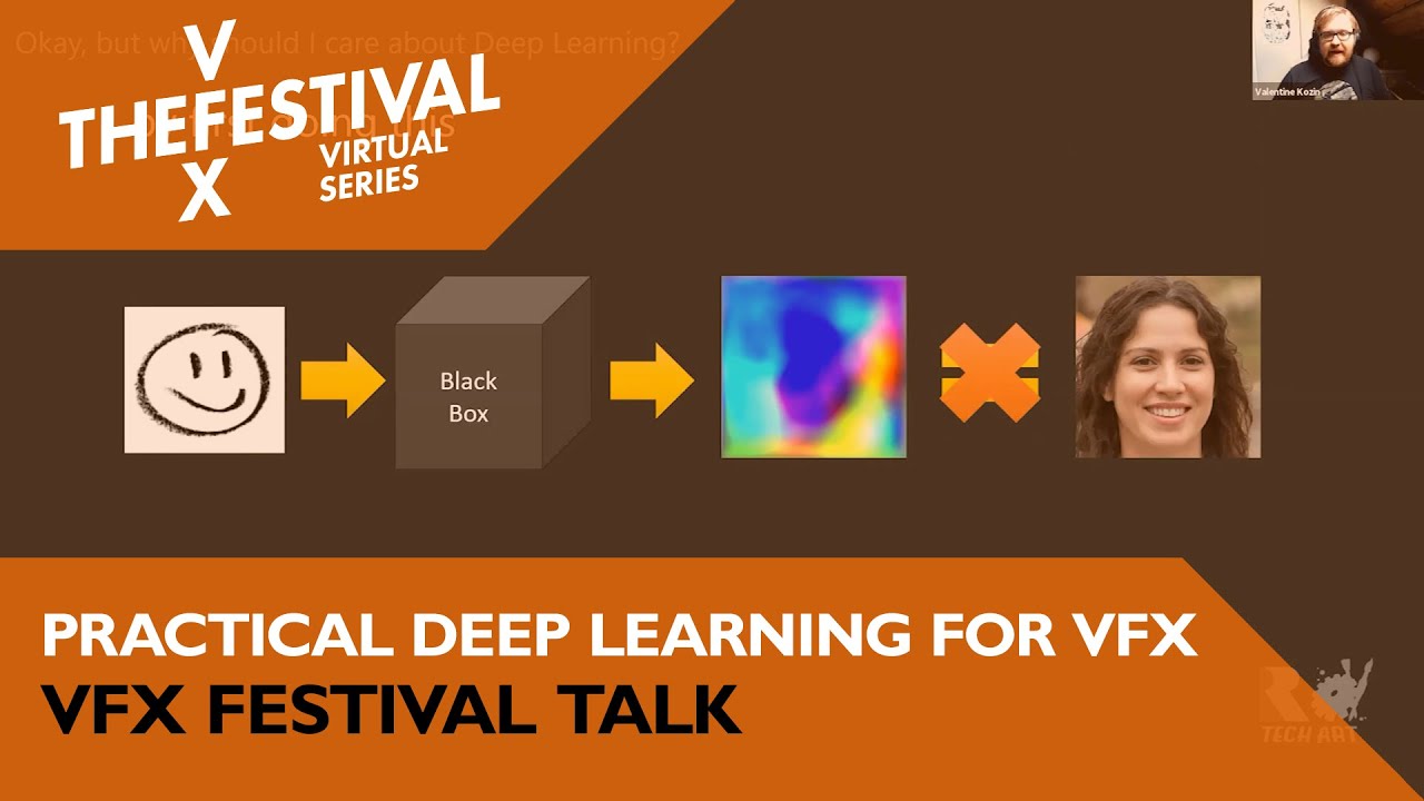 The VFX Festival Virtual Series: Practical Deep Learning for VFX and Technical Artists 