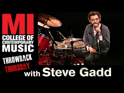 Steve Gadd Throwback Thursday From the MI Vault