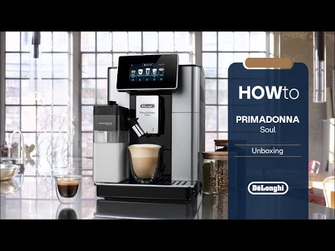 Kavos aparatas DeLonghi ECAM 610.55 SB PrimaDonna video