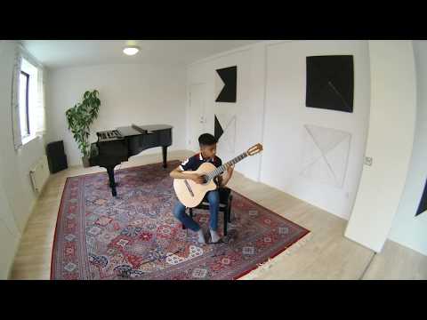 Student playing (Game of Thrones Theme)