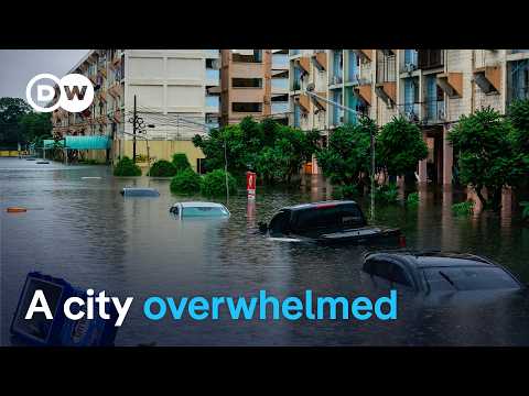 Bangkok declares disaster as torrential rain floods Thai capital | DW News