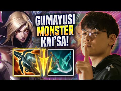 GUMAYUSI IS A MONSTER WITH KAI'SA! - T1 Gumayusi Plays Kai'sa ADC vs Tristana! | Season 2023