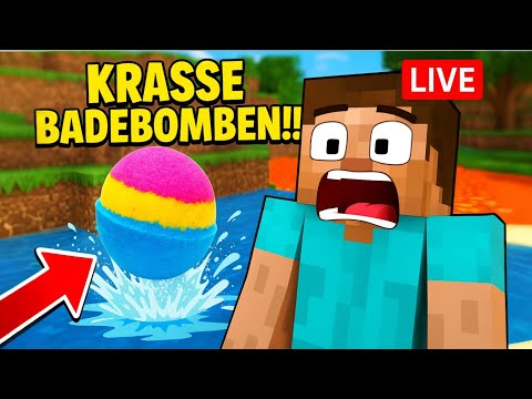 🛁 BATH BOMBS in Minecraft?! You won't believe what happened!