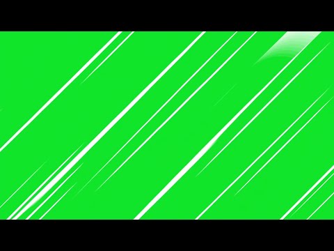 FULL HD Anime Speed Line Background Green Screen || by Green Pedia