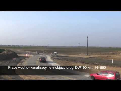 Znin Gniezno Droga S5 postęp prac 23- 29 Marzec