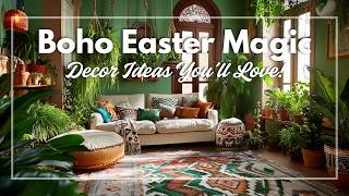 Bohemian Easter & Spring Decor: Unique, Eclectic Ideas to Freshen Up Your Home!