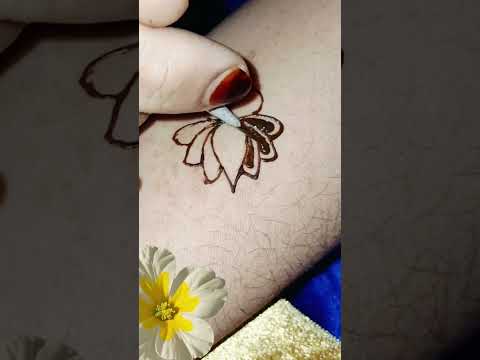 Lotus mehndi design #henna #mehndi #hennadesign #mehendidesign #hennatatto #status #sad #motivation