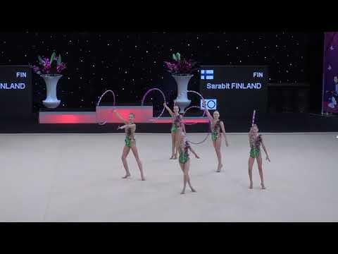 Miss Valentine 2019 Sarabit Finland RG FIG Junior Group Final 5xhoop FIN