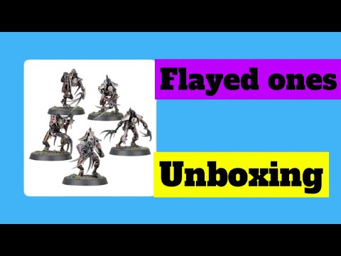 Warhammer 40k Necrons Flayed Ones - Unboxing