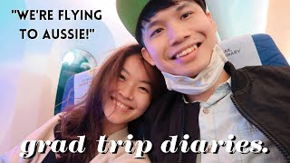 fly with me to aussie! & what i ate on the plane (grad trip diaries, australia, pt. 1)