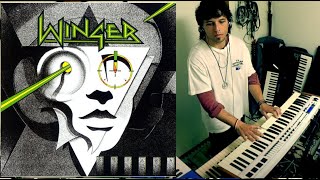 WINGER - Without the night (HARD R. 1988) Keyboard/Piano cover