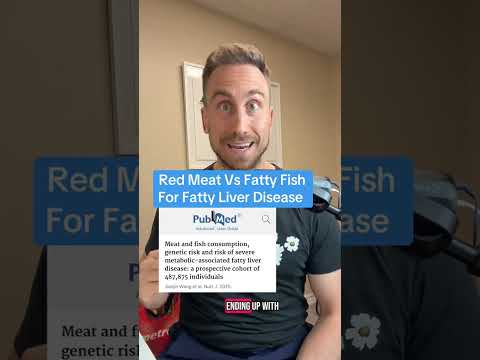 Red Meat Vs Fatty Fish For People With A Fatty Liver #fattyliver #nafld