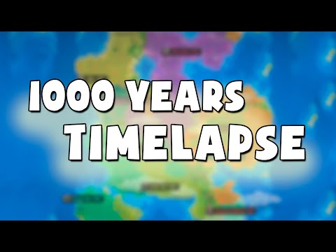 All Races 1000 Years | WorldBox Timelapse