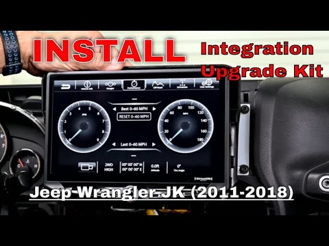 INSTALL: Off-Road Screen Integration Upgrade for HEIGH10 Jeep Wrangler JK (2011-2018) | CH1AJKIT