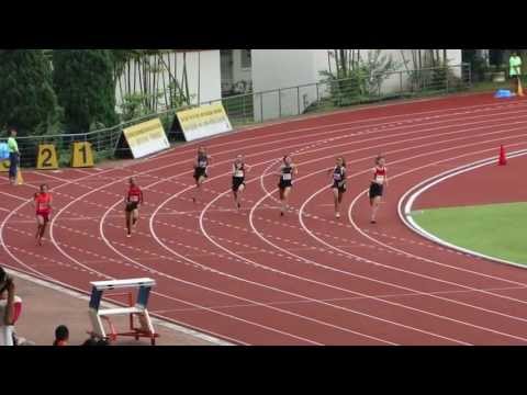 Day 4 - 200m B Girls Heat 7 (National School 2013)