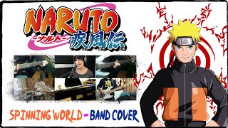 Download lagu 【Naruto Shippuden ED 32】 Spinning World 【コラボしました】 Band Cover mp3