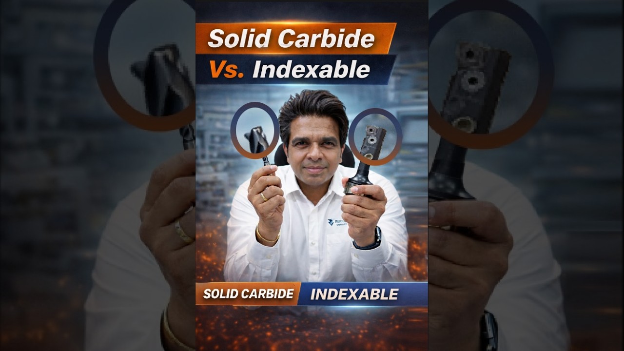 Carbide vs Indexable Tools | How to Reduce Machining Cost & Increase Profit.