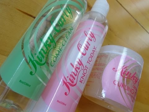 comment appliquer kinky curly