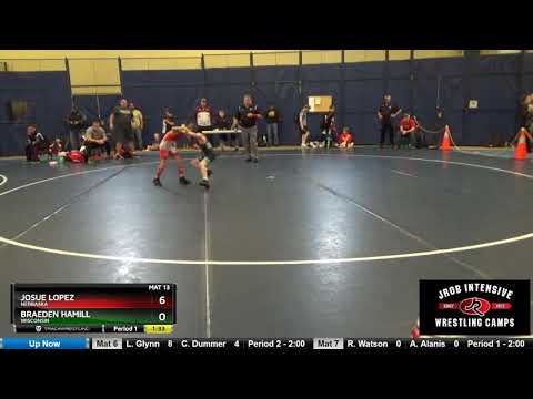 10U 63 Josue Lopez Nebraska Vs Braeden Hamill Wisconsin