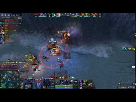 ▶️Newbee.kpii kills LFY.- ah fu -!  Newbee.kpii playing Axe LGD.Forever Young vs Newbee at The Inter