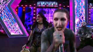 Motionless In White perform Rhea Ripley’s entrance theme at Wrestlemania XL
