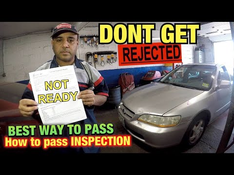How to pass car emission inspection for car that is not ready  |  failed car inspection