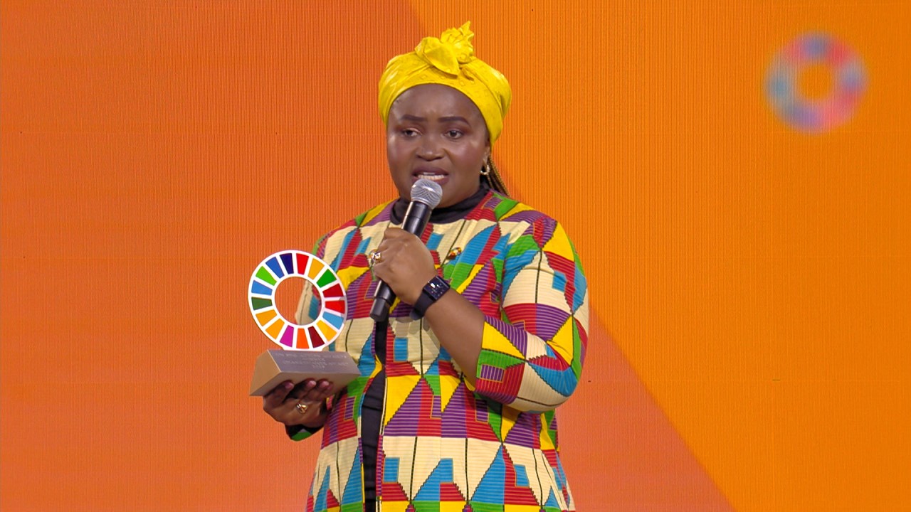 Julienne Lusenge | 2025 #HeroesofTomorrow: UN #SDGAwards Changemaker Award Winner