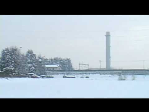 i treni del pomeriggio e la neve