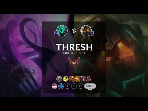 Thresh Support vs Nautilus - NA Grandmaster Patch 12.17