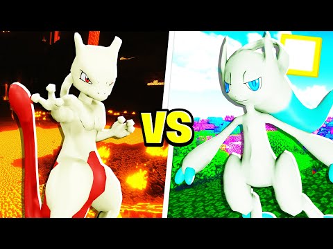 ULTIMATE MEGA MEWTWO Y VS MEWTWO POKEMON BATTLE! (Minecraft AnubisMC Pixelmon)