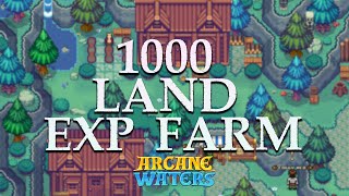 1000 TO 1300 LAND XP FARM (1m30s) - Arcane Waters