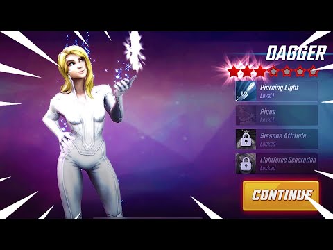 Dagger Unlock & Rank Up! - MARVEL Strike Force - MSF