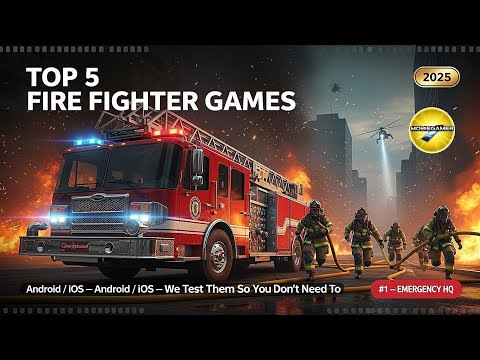 Top 5 Best Firefighter Games 2025 (Android/IOS)