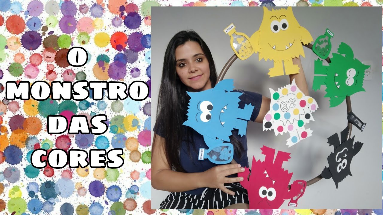 HISTÓRIA: O MONSTRO DAS CORES ( emoções e sentimentos) história no bambolê