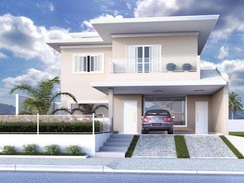 60 fachadas de sobrados modernos que você vai amar!!