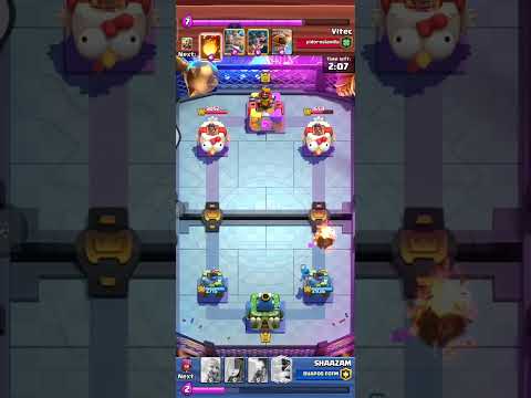 ROYAL CRYPT :  ARENA 17  CLASH ROYALE  LADDER PUSHING TO 6500 .