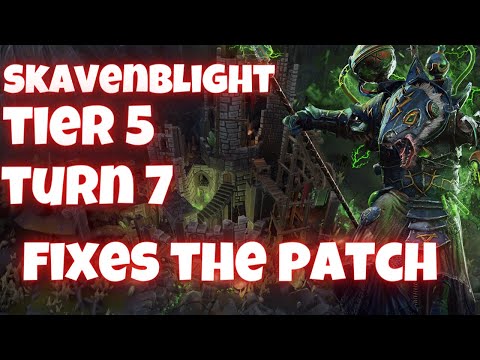 Skavenblight Tier 5 Turn 7 - [NEW] Best Ikit Start!