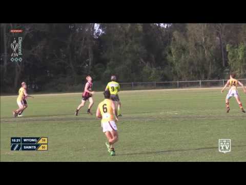 2017 BDAFL Black Diamond Plate Round 6 Highlights - Wyong Lakes v Maitland Saints