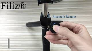 XT02 A Professional Bluetooth Selfie Stick Tripod