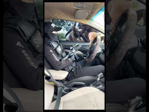 Police vs robbers 😱 #usa