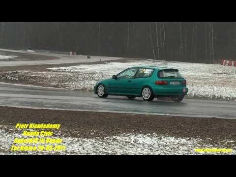 Piotr Niewiadomy Honda Civic - SuperOES 3 Runda Tor Kielce 26-03-2011