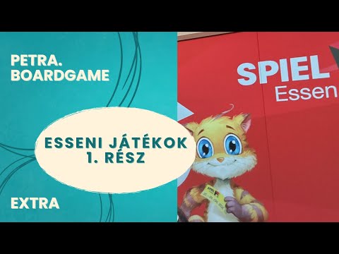 Esseni játékok 1. rész - Petra.Boardgame - Játékszabály videók
