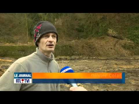 Maison détruite à Annevoie