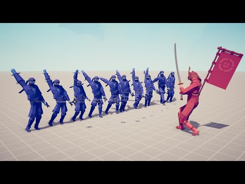 10x NINJA vs EVERY UNIT - Totally Accurate Battle Simulator