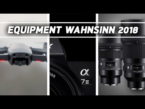Der EQUIPMENT WAHNSINN 2018 - und das Jahr hat erst begonnen!