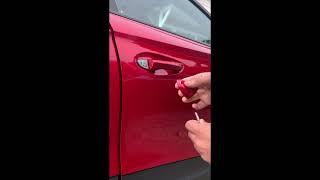 MG4 how to manually unlock the drivers door